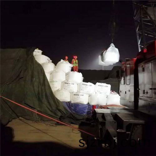 氯化鉀髮貨(huo)現場(chang)